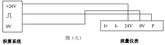 飽和蒸汽流量計(jì)三線制接線圖