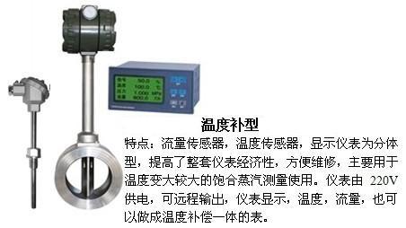 dn800渦街流量計溫度補償型產(chǎn)品特點圖